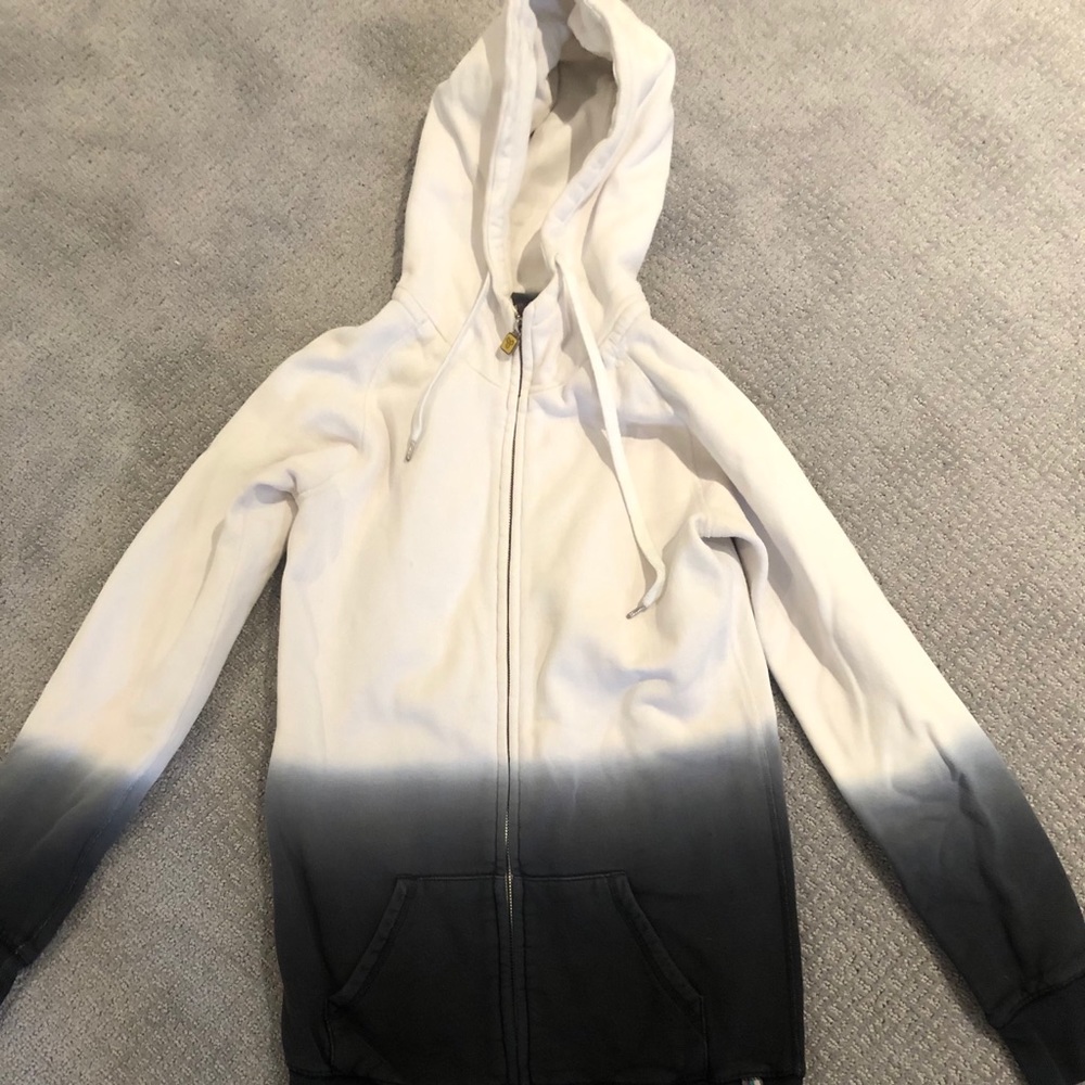 TNA zip up sweater
